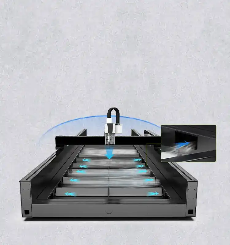 Matrix ventilation structure