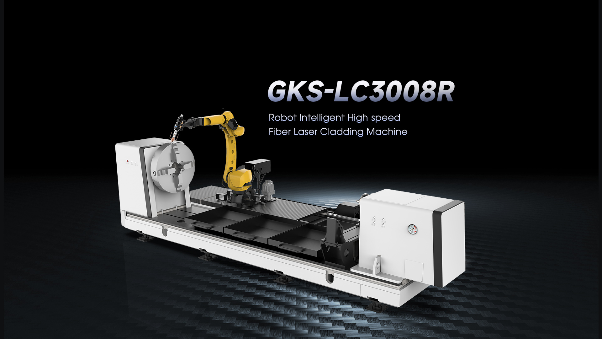 GKS-LC3008R Robot Intelligent High-speed Fiber Laser Cladding Machine