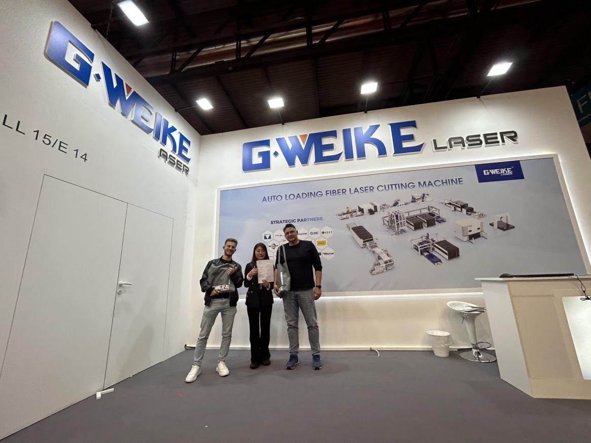 G.Weike Laser Participates in Laser & LAMIERA 2023 Exhibition Perfect Ending