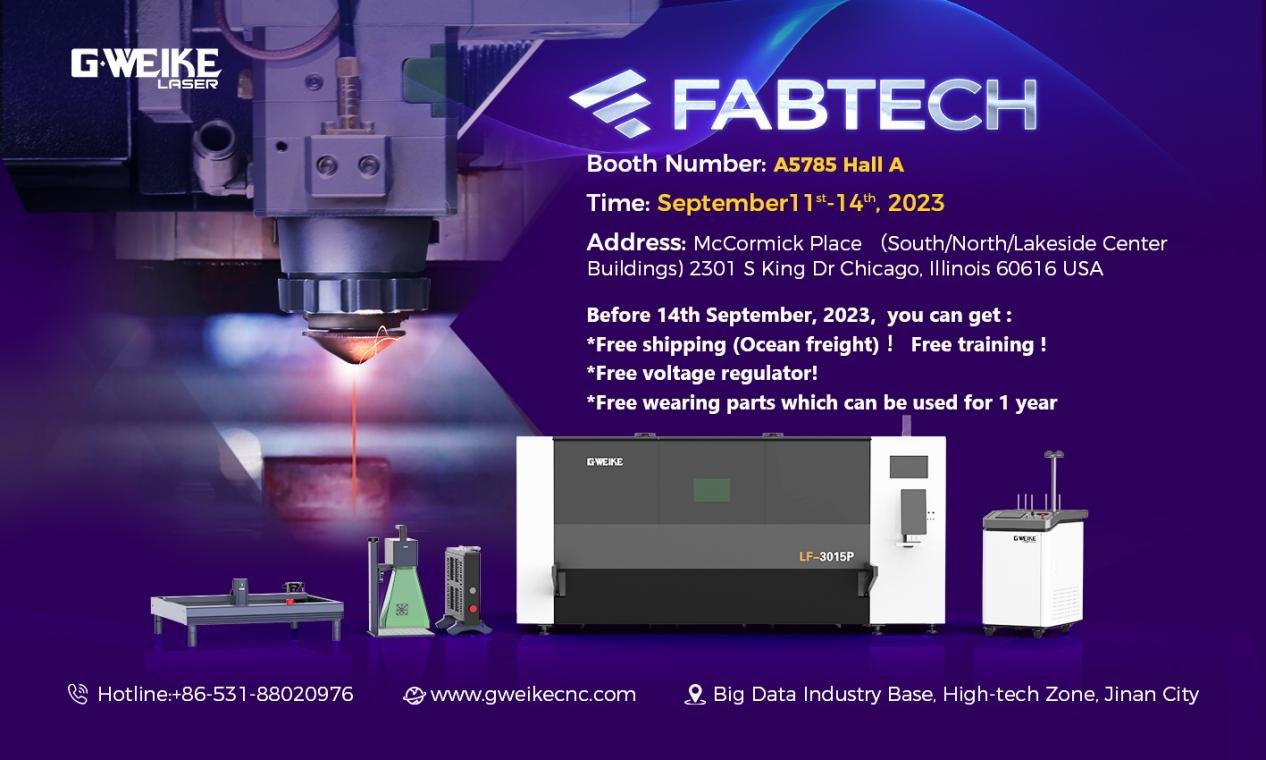 G.WEIKE World Exhibition Tour-FABTECH 2023